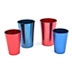 Stackable Aluminum Water Tumblers Set